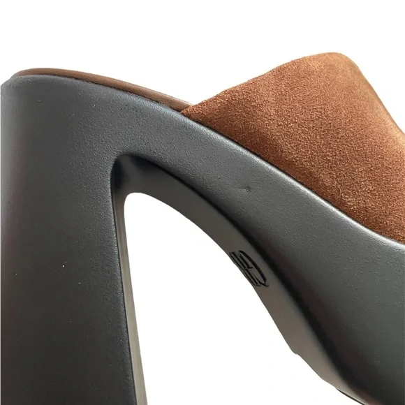 GB Gianni Bini Suede Platform Clog NWT - Picture 8 of 11